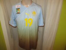 Kamerun,Cameroon "FECA FOOT" Nr.957 Puma Matchworn Trikot 2012/13 + Nr.19 Gr.XL