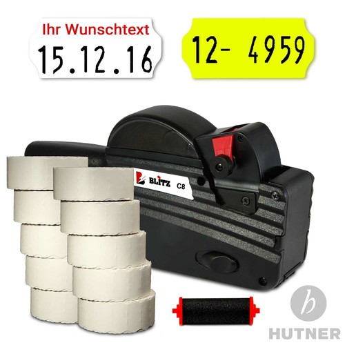 Set blitz preisauszeichner - blitz, c8