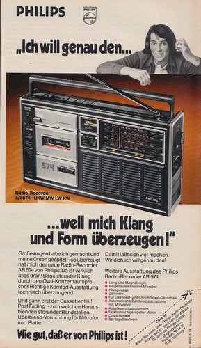 Philips radio recorder - radio-recorder, ar
