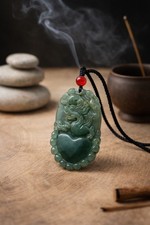 Handgefertigter jade drachen - jade,