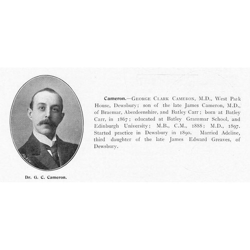George clark cameron of - george,