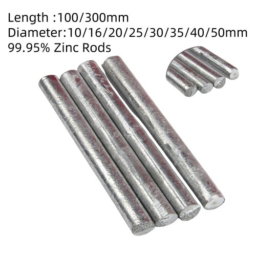 Zink stangen - 99,95%,