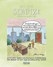Schütze 2024: Sternzeichenkalender-Cartoonkalender ... | Buch | Zustand sehr gut