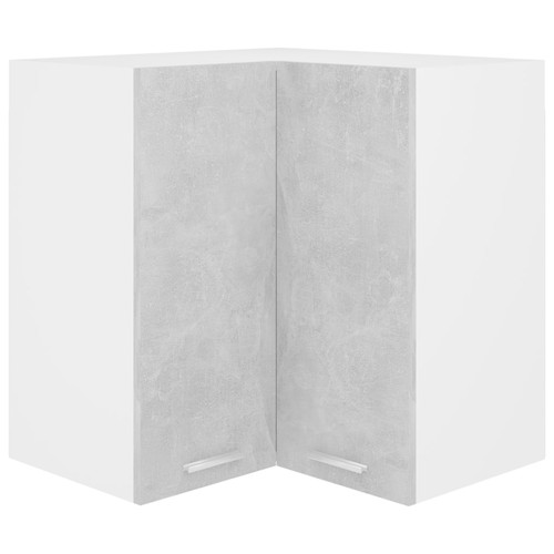 Hänge eckschrank betongrau - hänge,