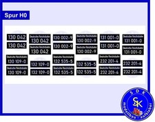 Loknummern DDR Deutsche