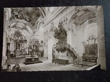 AK Amorbach Odenwald Abteikirche Kanzel Chorgitter Alte Ansichtskarte ungelaufen