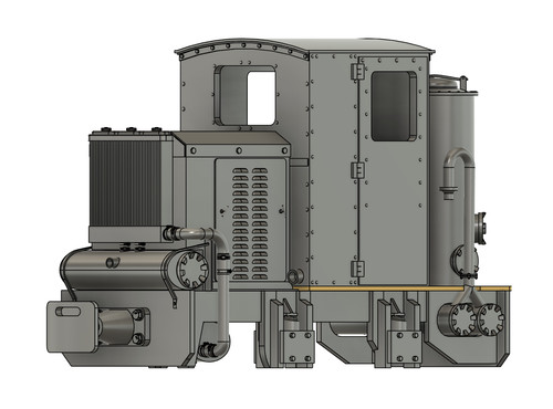 Schöma holzgaslok feldbahn - schöma,