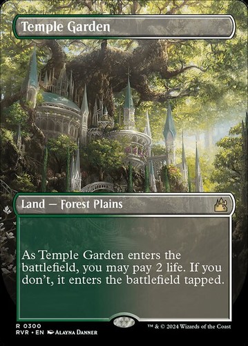 Mtg temple garden 300 exc - 300,