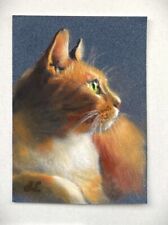 Cat Ginger Katze Zeichnung von