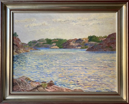 ölbild impressionist - Ölbild,