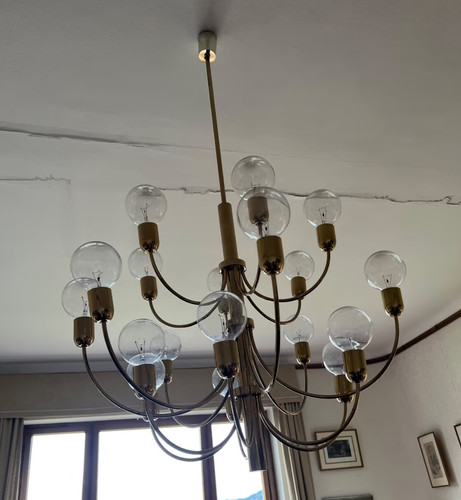 70er designer deckenlampe - 70er,