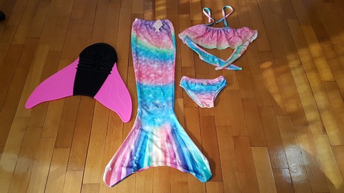 Meerjungfrau mädchen bikini - mädchen,