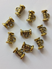 10 Metall Knöpfe Garnrolle