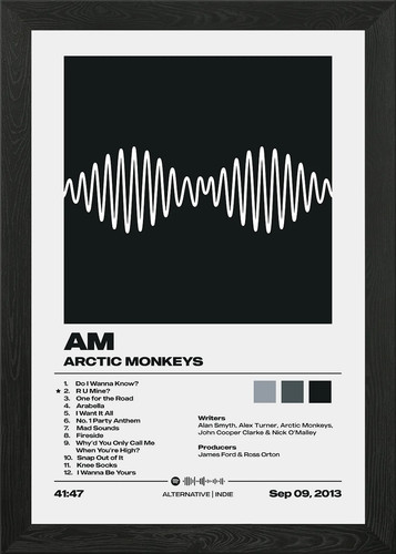 Arctic monkeys album cover - am,