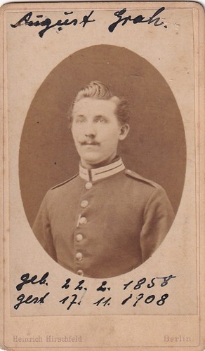 Cdv garde soldat berlin - garde,
