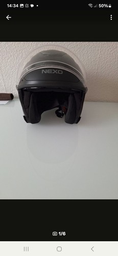 Motorrad helm nexo schwarz - helm,