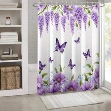 Lila Blumen Schmetterling