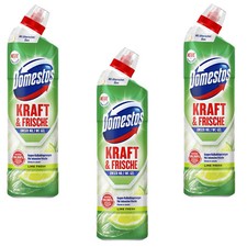 3x 750ml Domestos Aktiv Kraft