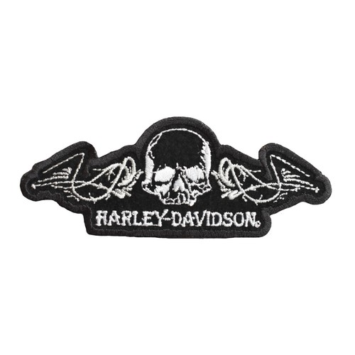 Harley davidson patch skull - davidson,