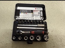 Würth 9651123 Zebra 0,64 cm Multi Schlüssel + 23-teiliges Mini mit Ratsche