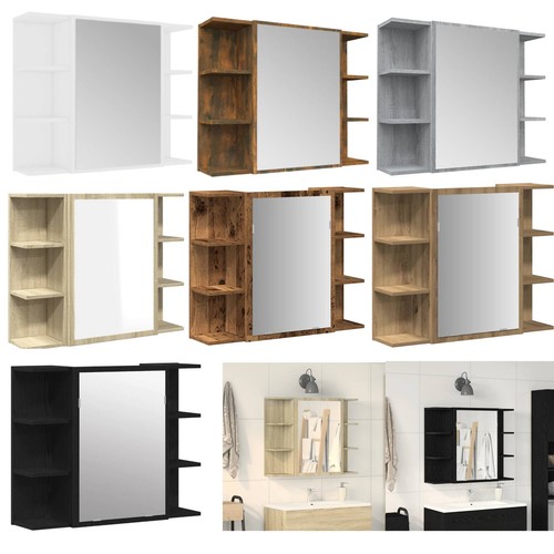 Spiegelschrank mit regalen - mit,