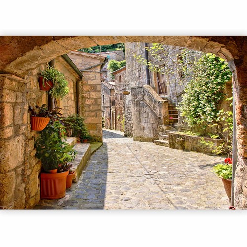 Gasse italien blumen stadt - gasse,