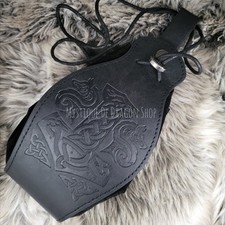 Schwarze wikinger tasche - schwarze,