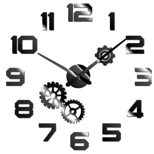 Miraval diy wanduhr schwarz - diy,