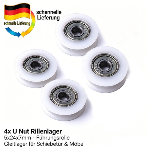 Nut rillenlager 5x24x7mm - nut,