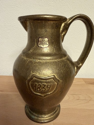 Gilde messingkanne mit henkel - messingkanne,