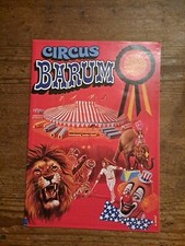 Broschüre circus barum - barum, heft