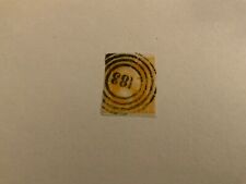 Altdeutschland Preußen MiNr. 8 c x Nummernstempel 750,00 geprüft BPP!!!