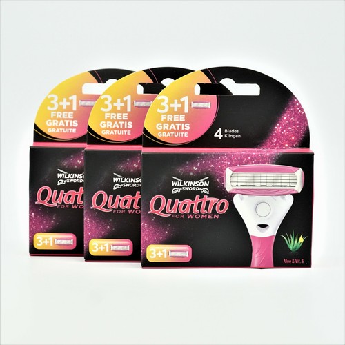 12x wilkinson sword quattro - wilkinson,