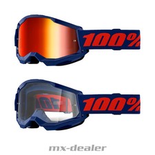 100 % Crossbrille Strata2 Navy