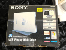 SONY MPF88E externes 3,5" Diskettenlaufwerk Floppy Disk Drive 2 x Speed