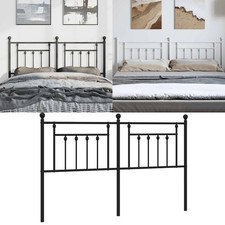 Kopfteil Metall Bettkopfteil Betthaupt Bettzubehör für Metallbett Bettgestell