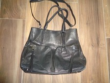 Abro Schultertasche Handtasche Umhängetasche schwarz Ledertasche neuw.