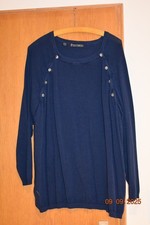 Umstandskleidung Stillzeit Schwangerschaft Pullover Strickpulli Gr. 52/54 