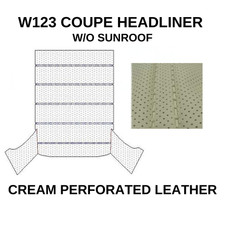 Innenhimmel Perforiert Creme