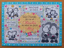 Puzzle 500 T Ravensburger 14788 Sheepworld Guten Freunden gibt man ein Küsschen
