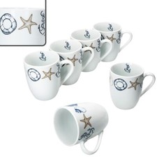 Neptun 6x Kaffeebecher 280ml