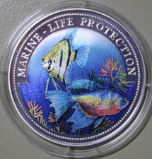 Liberia 5 Dollars 1996 Marine