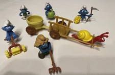 6x Schlümpfe Schleich