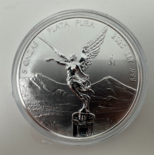 Mexiko - Libertad Siegesgöttin 2025 - 5 Oz Silber Reverse Proof
