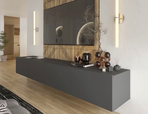 Wandregal mit schublade - wandregal,