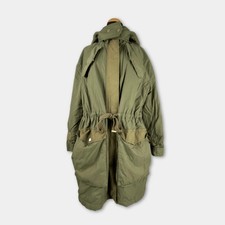 Parka Damen S Olivgrün H&M Winter Herbst Mantel Kapuze gut