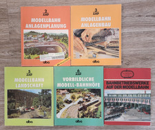 5 x Alba Modellbahn Landschaft