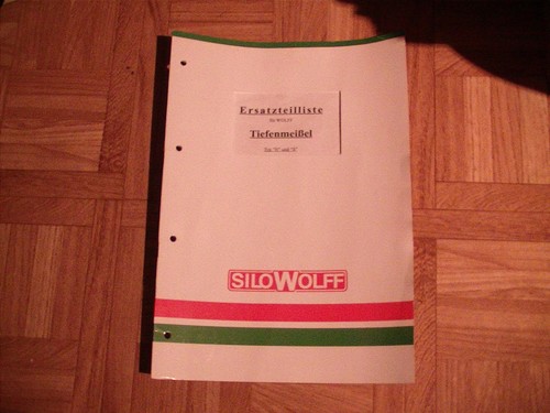 Ersatzteilliste silowolff - ersatzteilliste,
