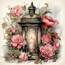 Wandbild Vintage Shabby