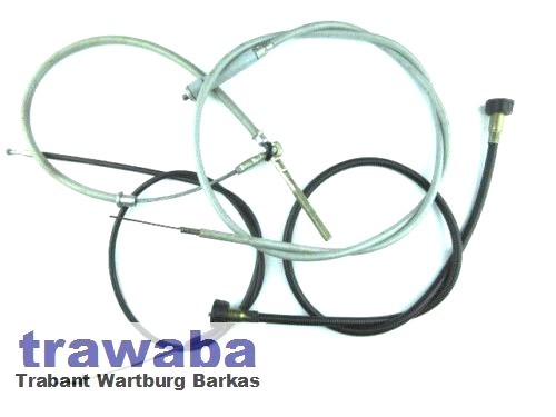 Trabant bowdenzug set - bowdenzug,